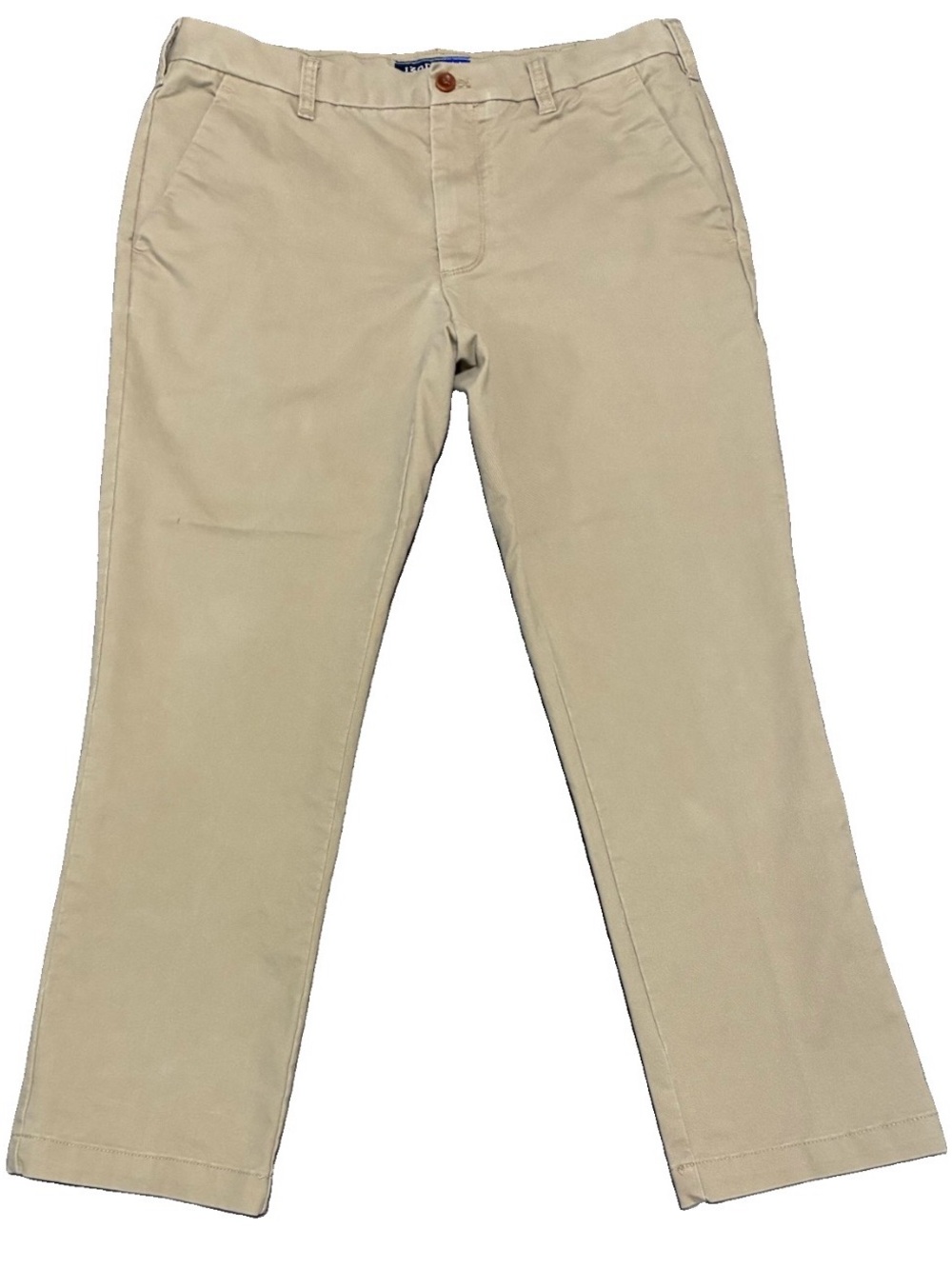 Izod Men's Khaki Straight-Leg Chinos
